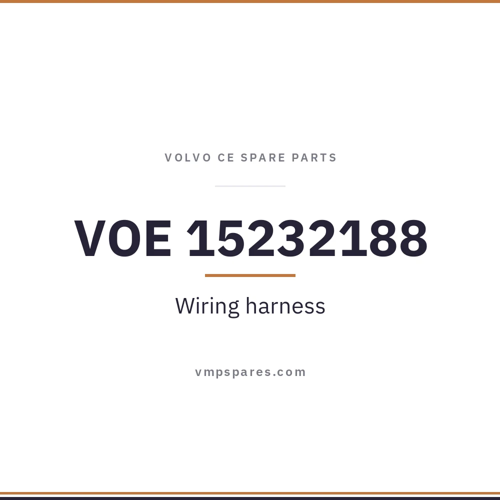VOE 15232188 – Wiring harness