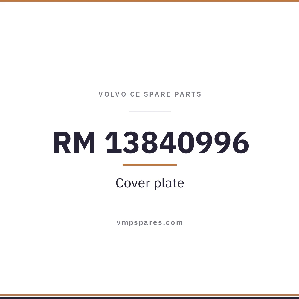 RM 13840996 – Cover plate
