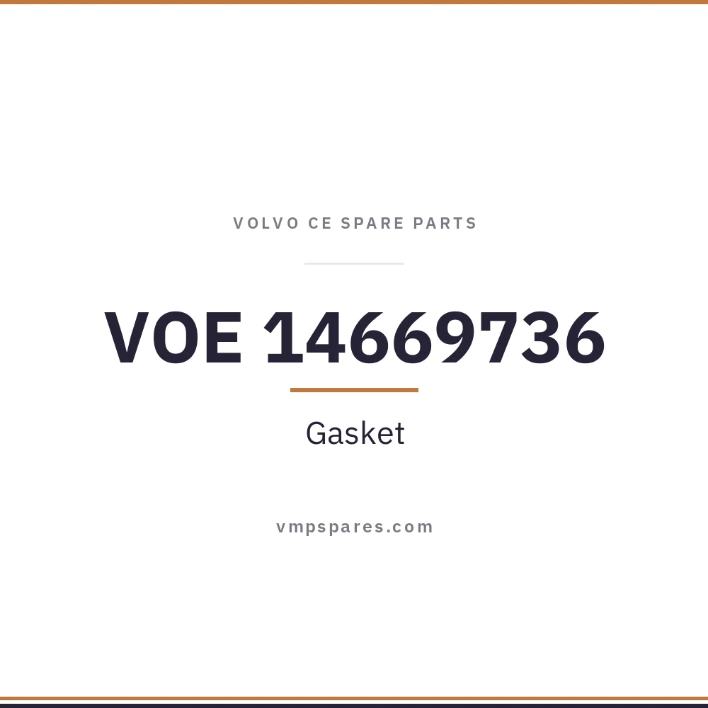 VOE 14669736 – Gasket