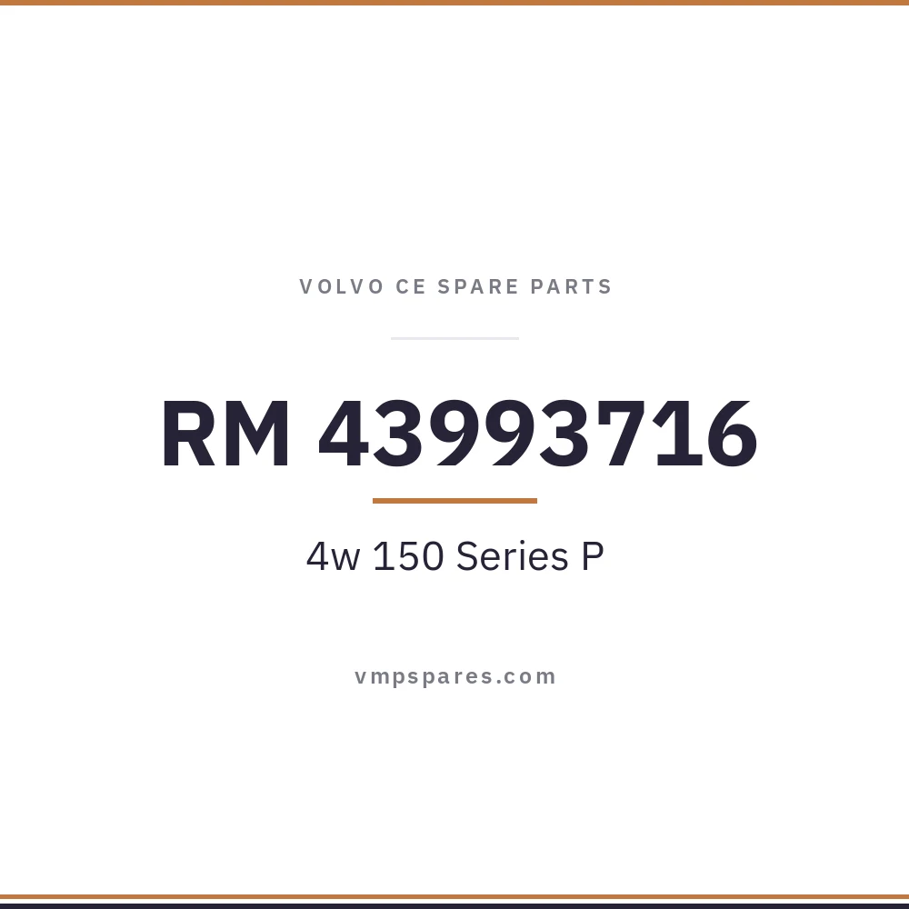 RM 43993716 – 4w 150 Series P