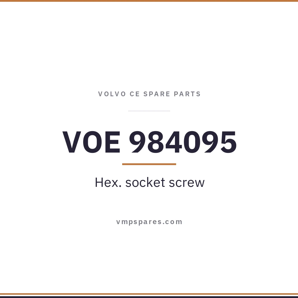VOE 984095 – Hex. socket screw