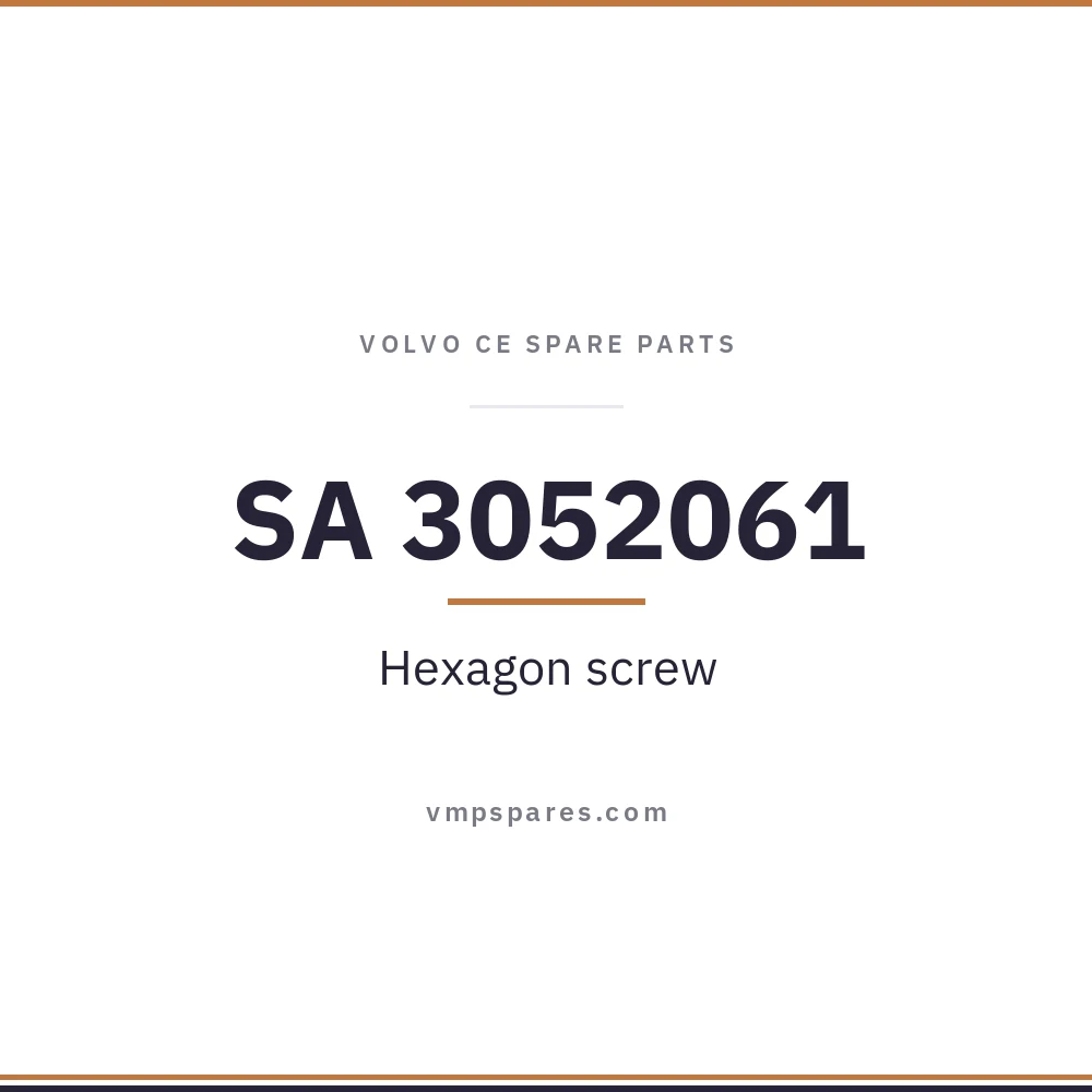 SA 3052061 – Hexagon screw