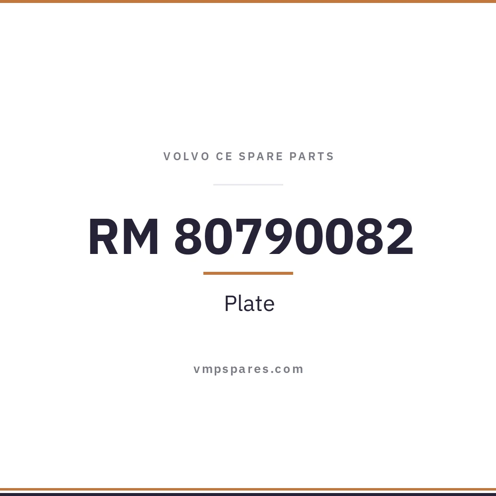 RM 80790082 – Plate