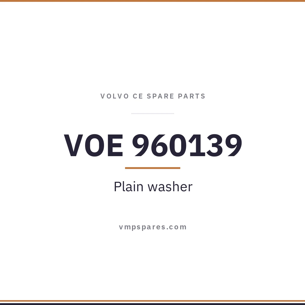 VOE 960139 – Plain washer