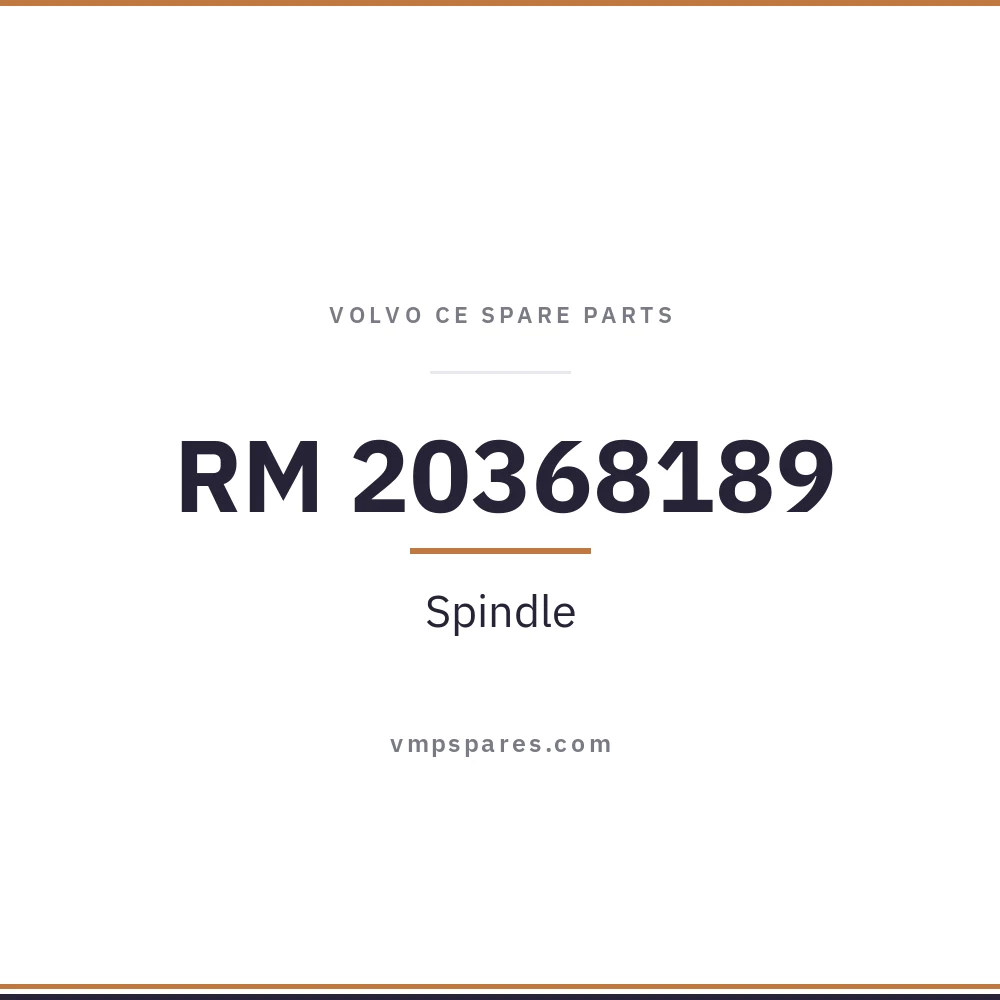 RM 20368189 – Spindle