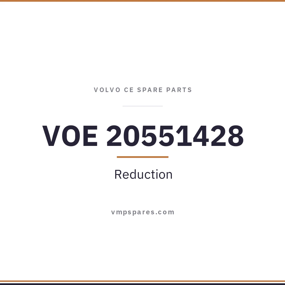 VOE 20551428 – Reduction