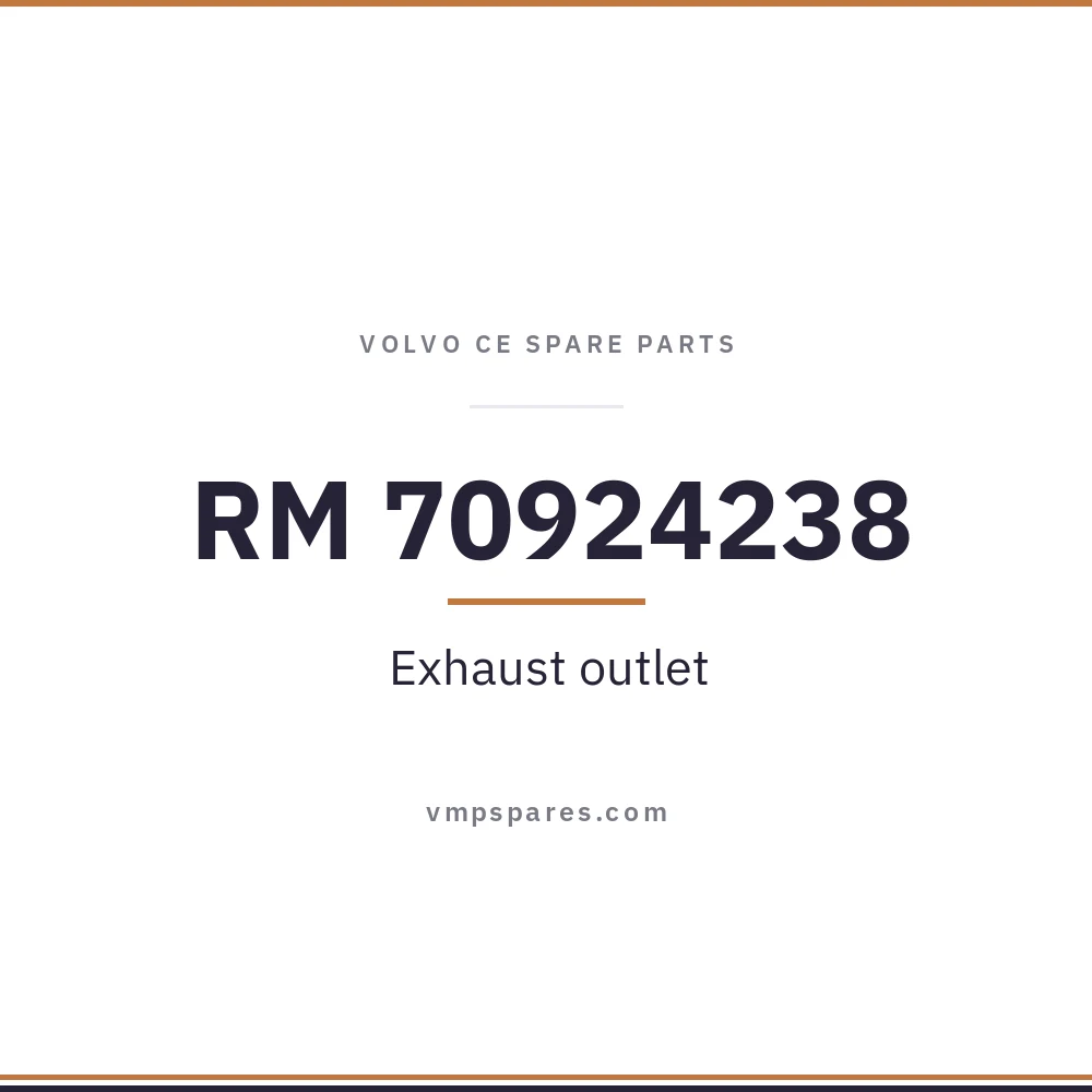RM 70924238 – Exhaust outlet