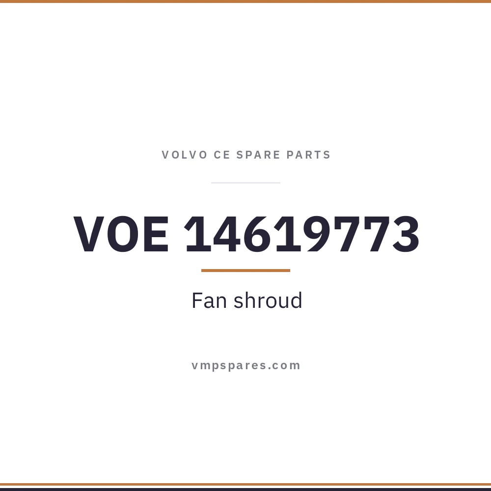 VOE 14619773 – Fan shroud