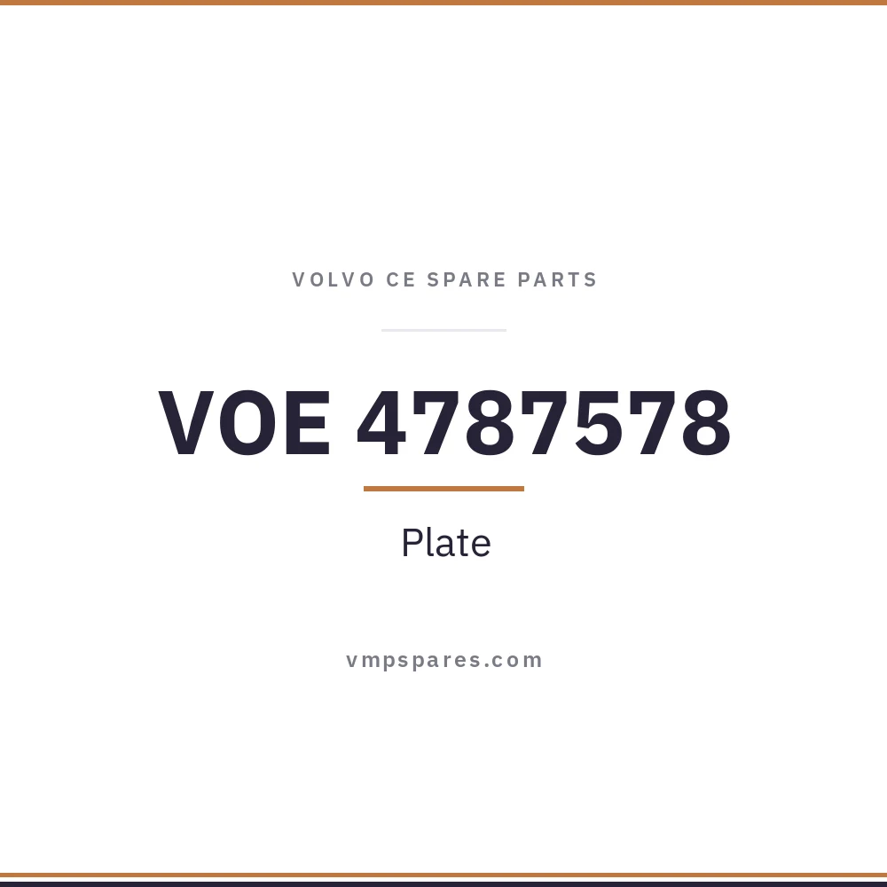 VOE 4787578 – Plate