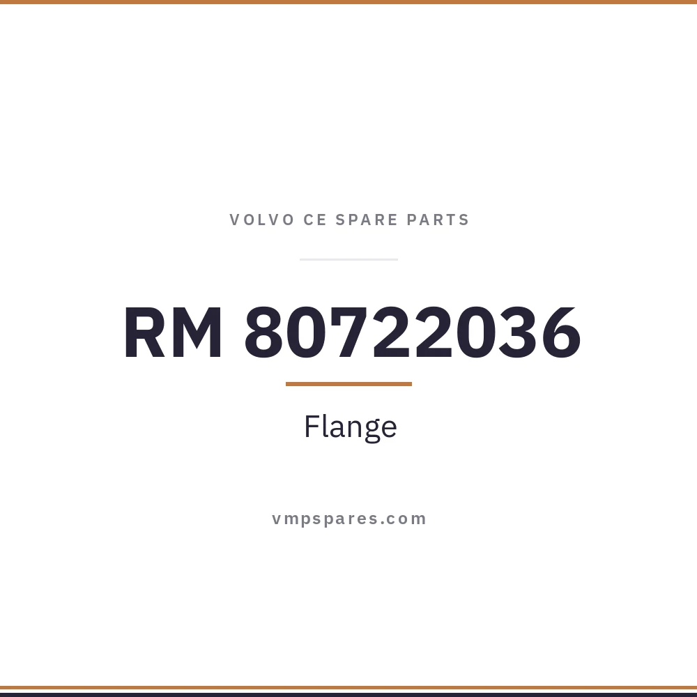 RM 80722036 – Flange