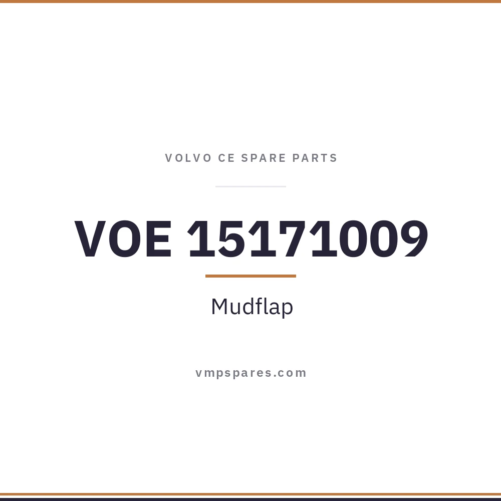 VOE 15171009 – Mudflap