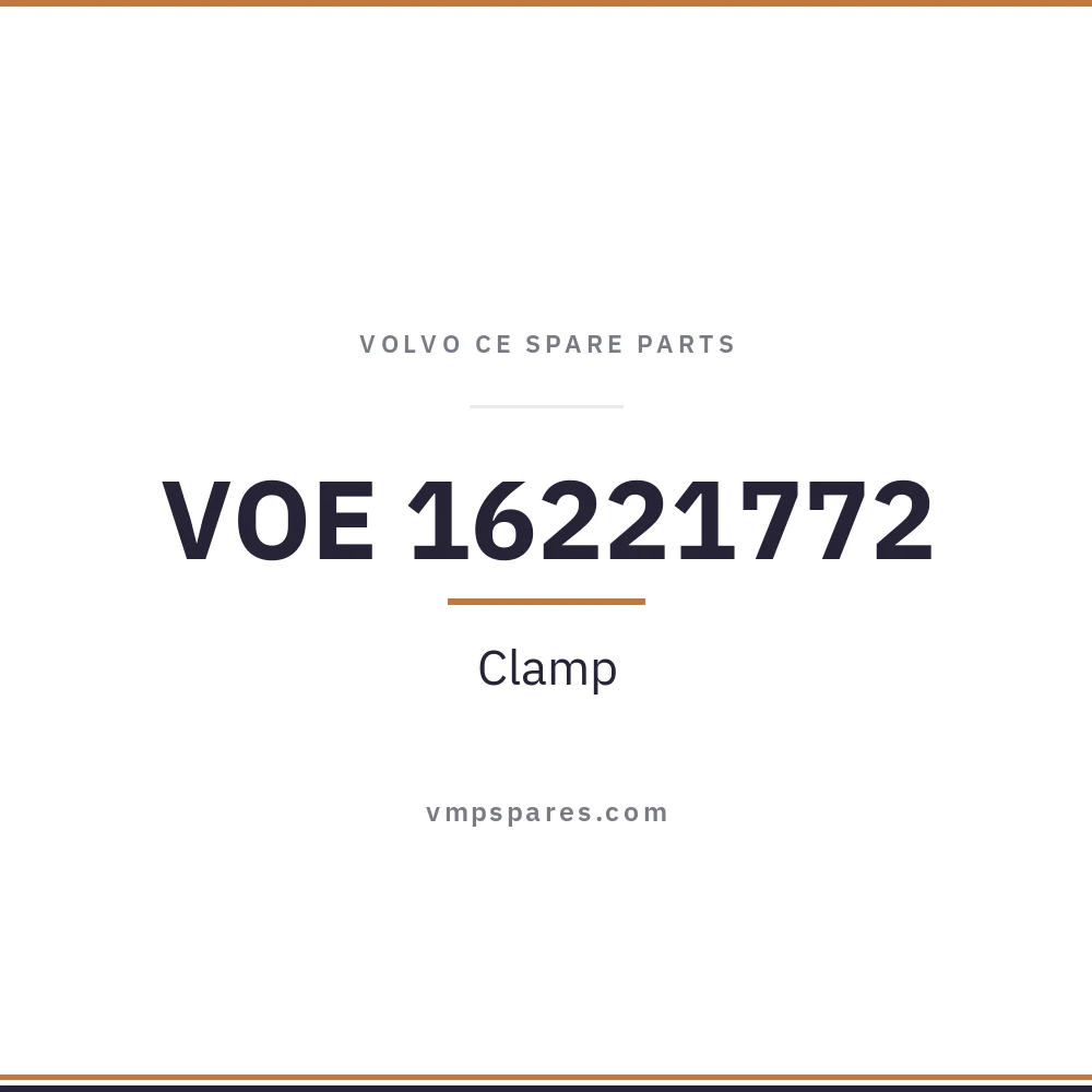 VOE 16221772 – Clamp