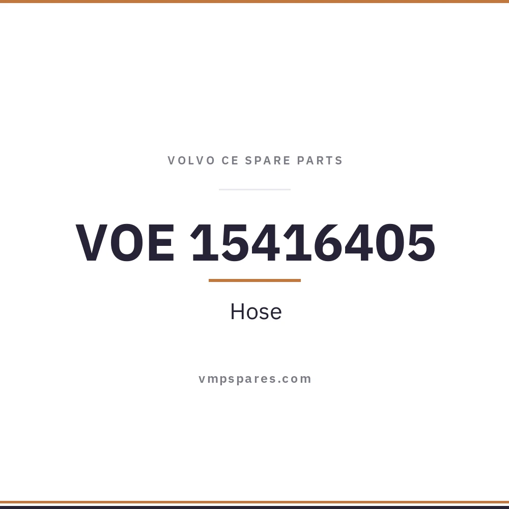 VOE 15416405 – Hose
