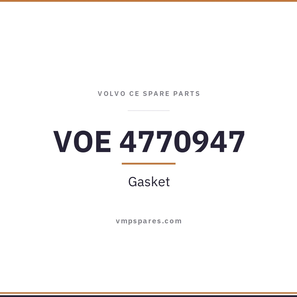 VOE 4770947 – Gasket
