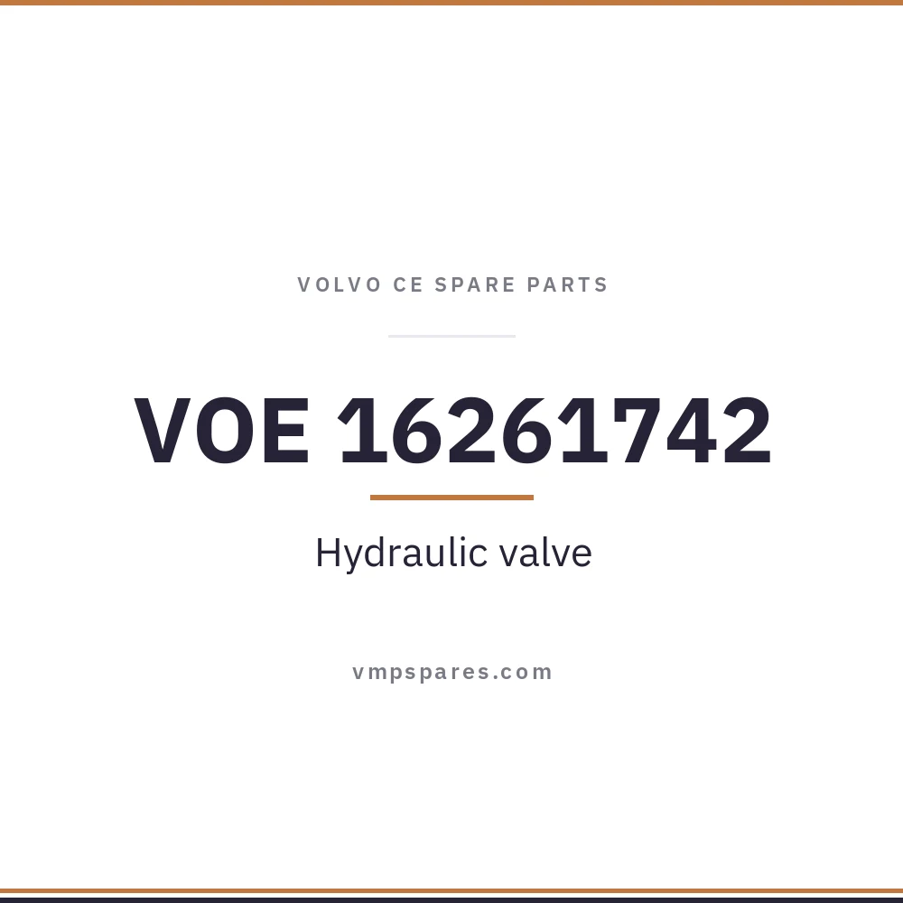 VOE 16261742 – Hydraulic valve