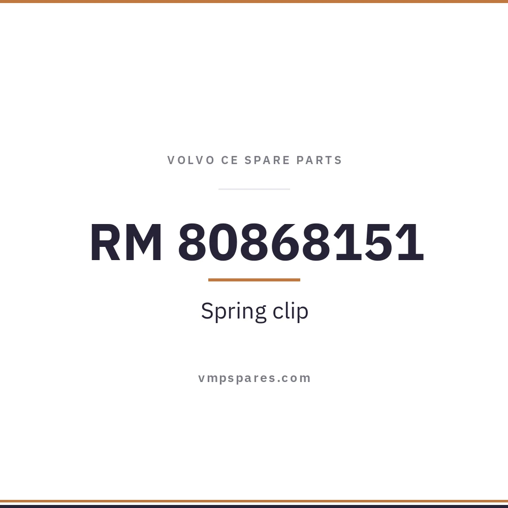 RM 80868151 – Spring clip