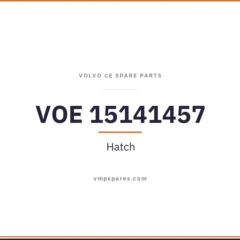 VOE 15141457 – Hatch