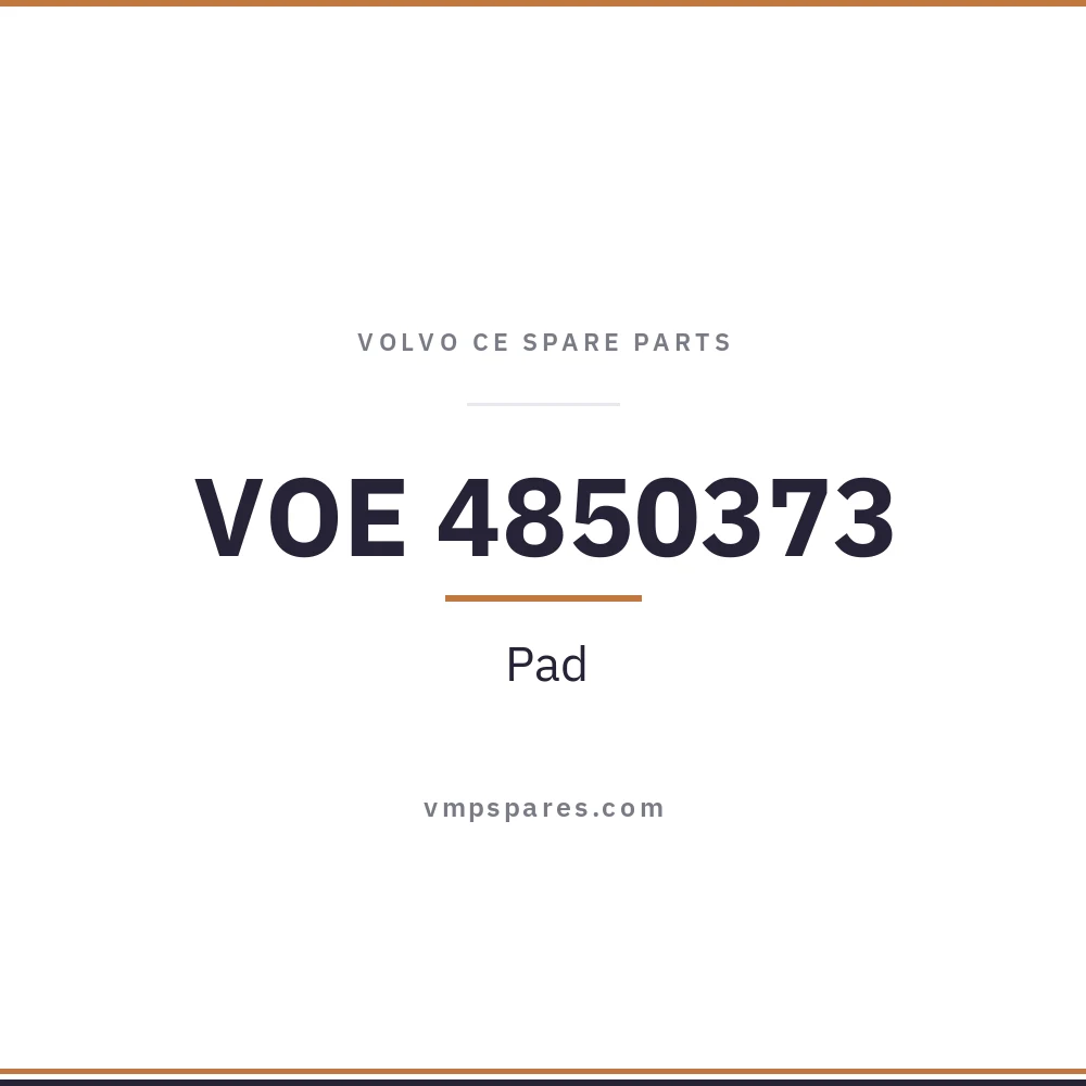 VOE 4850373 – Pad