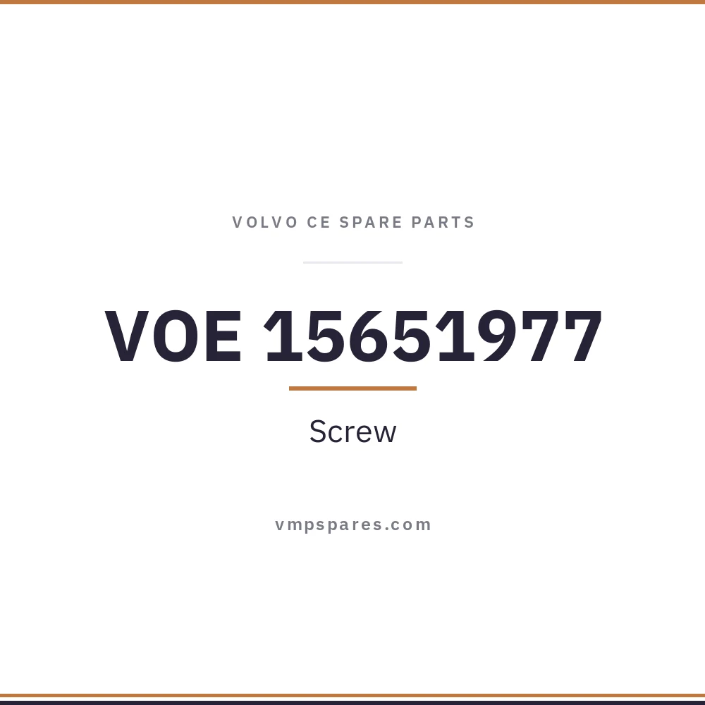 VOE 15651977 – Screw