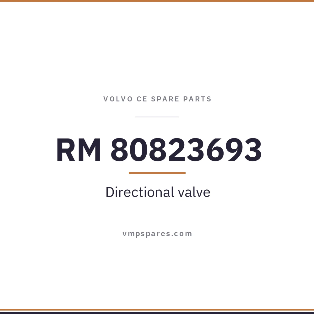 RM 80823693 – Directional valve