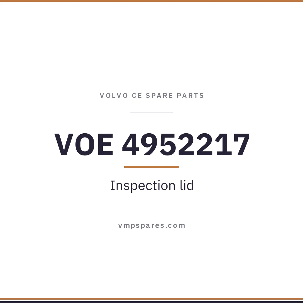 VOE 4952217 – Inspection lid