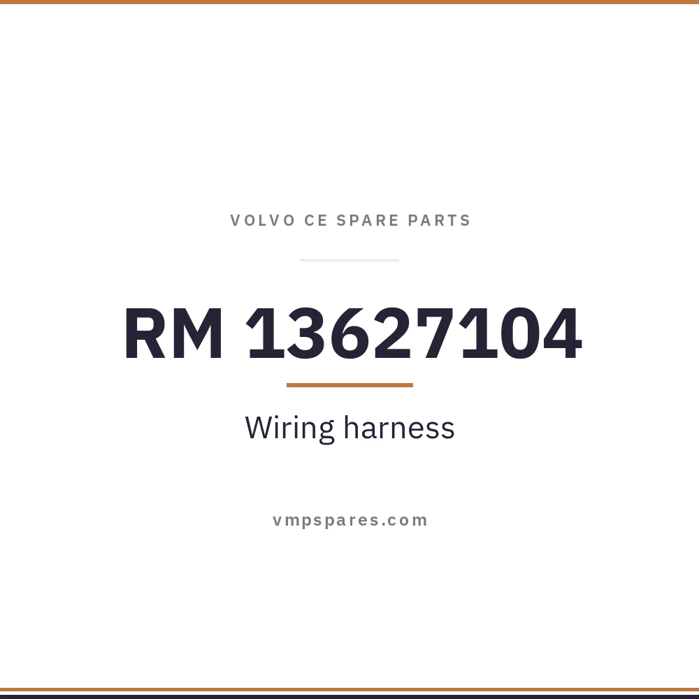 RM 13627104 – Wiring harness