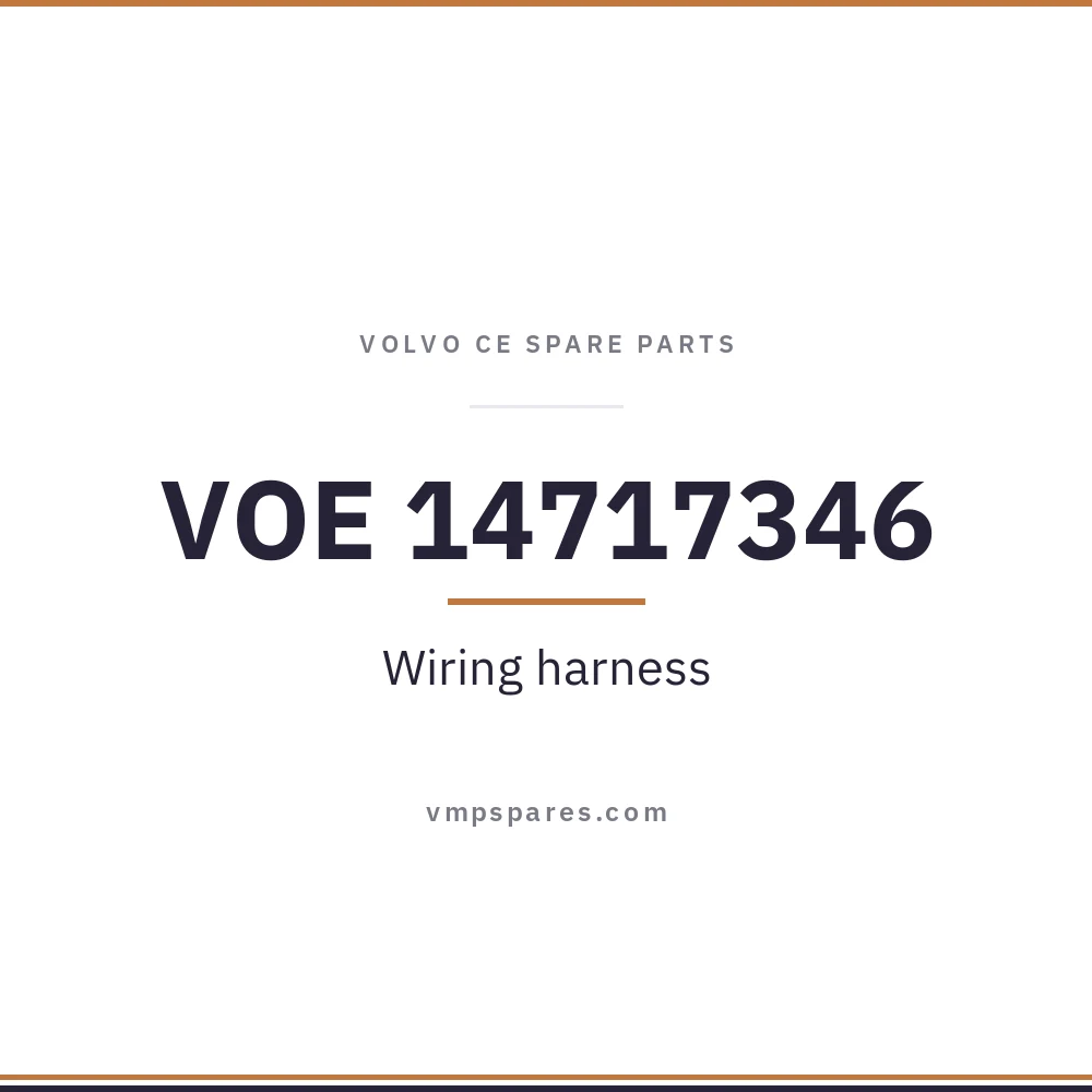 VOE 14717346 – Wiring harness