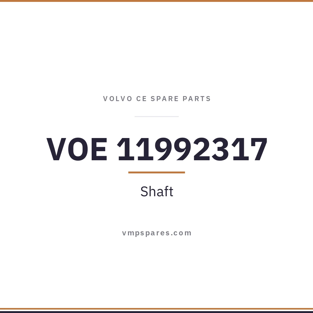 VOE 11992317 – Shaft