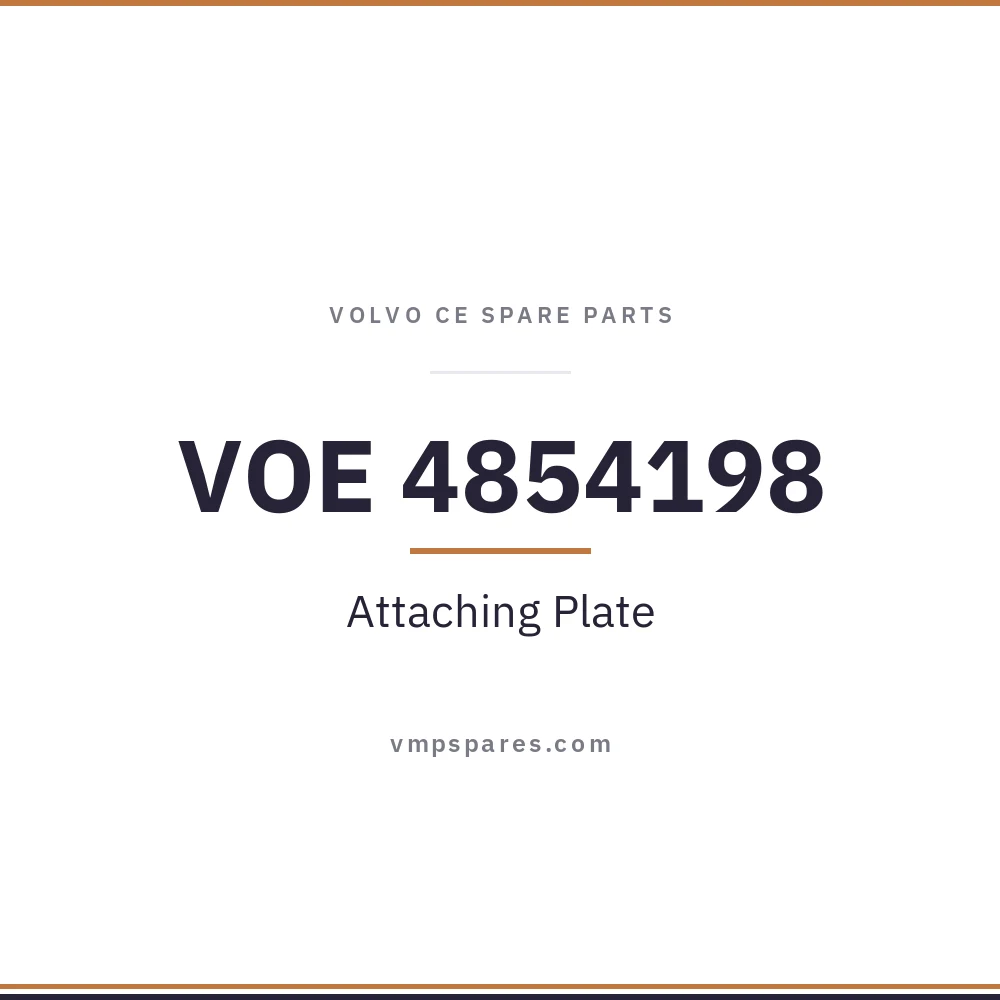 VOE 4854198 – Attaching Plate