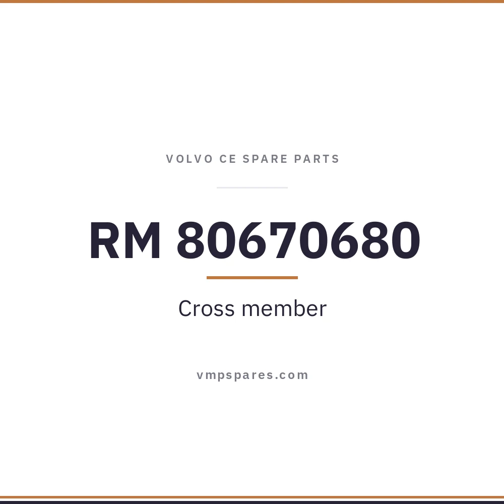 RM 80670680 – Cross member
