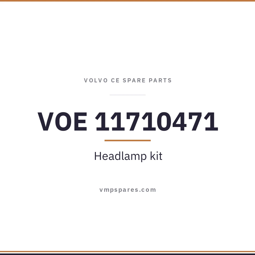 VOE 11710471 – Headlamp kit