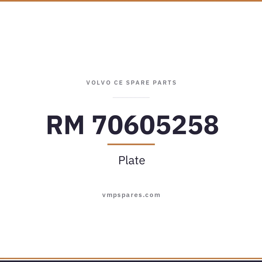 RM 70605258 – Plate