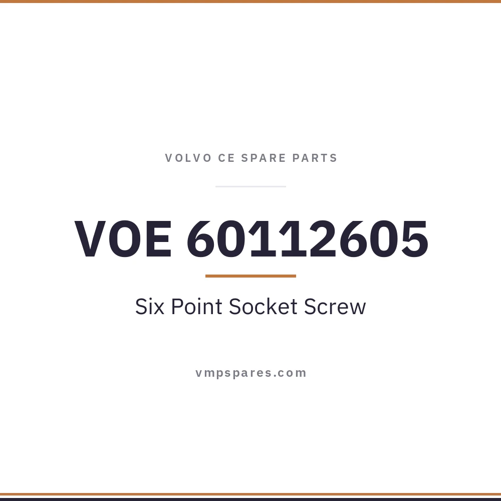 VOE 60112605 – Six Point Socket Screw