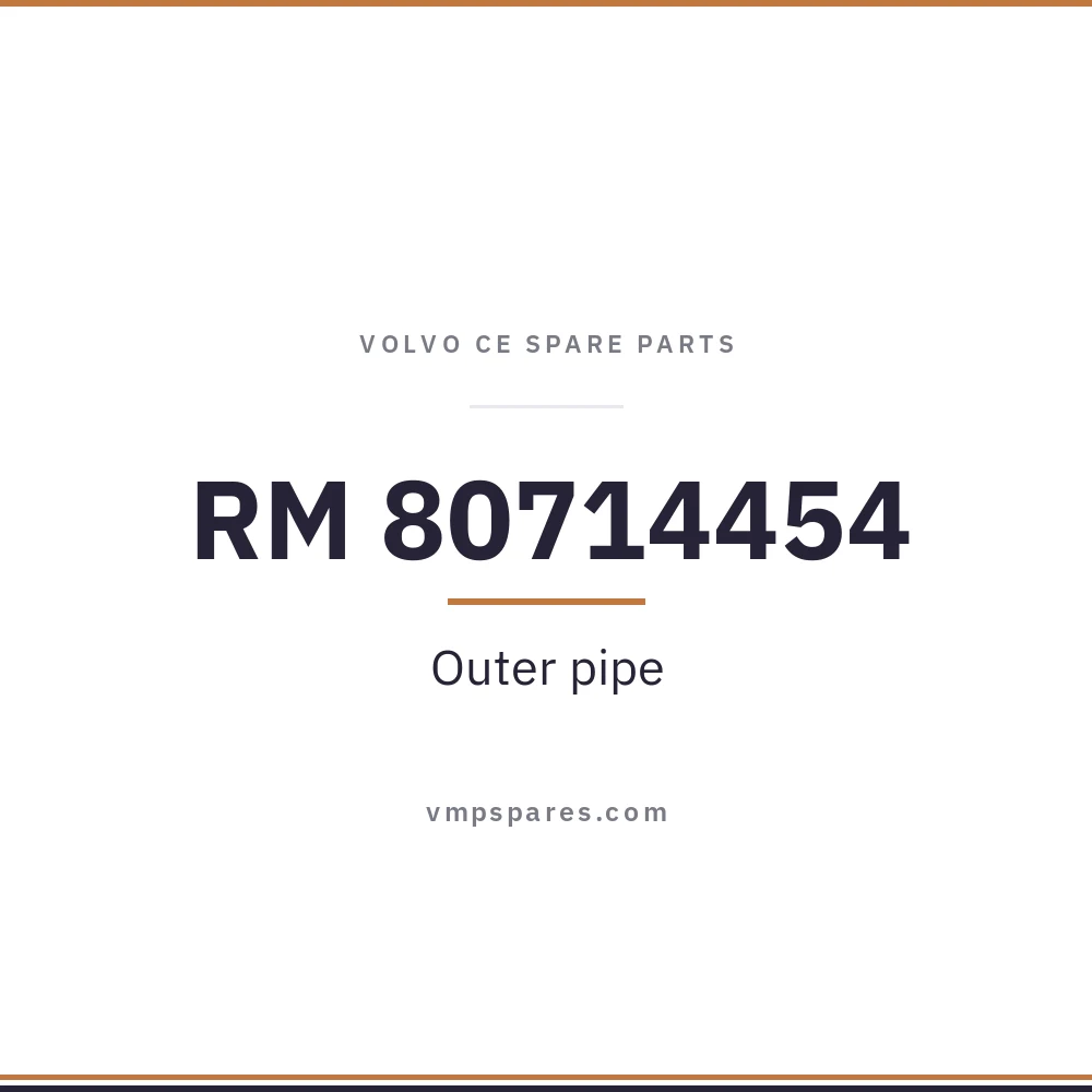 RM 80714454 – Outer pipe