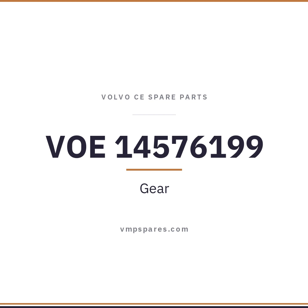 VOE 14576199 – Gear