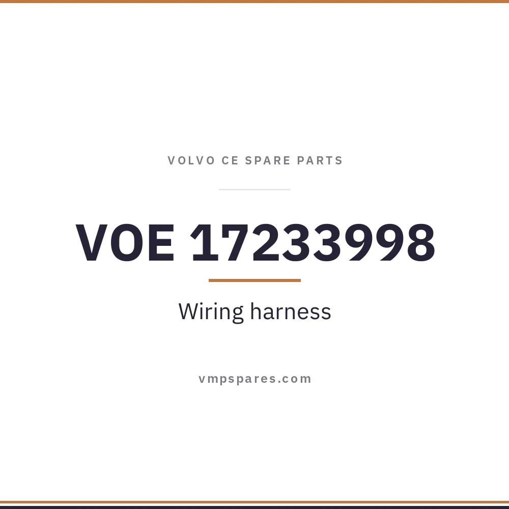 VOE 17233998 – Wiring harness