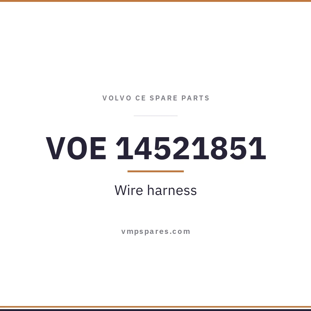 VOE 14521851 – Wire harness