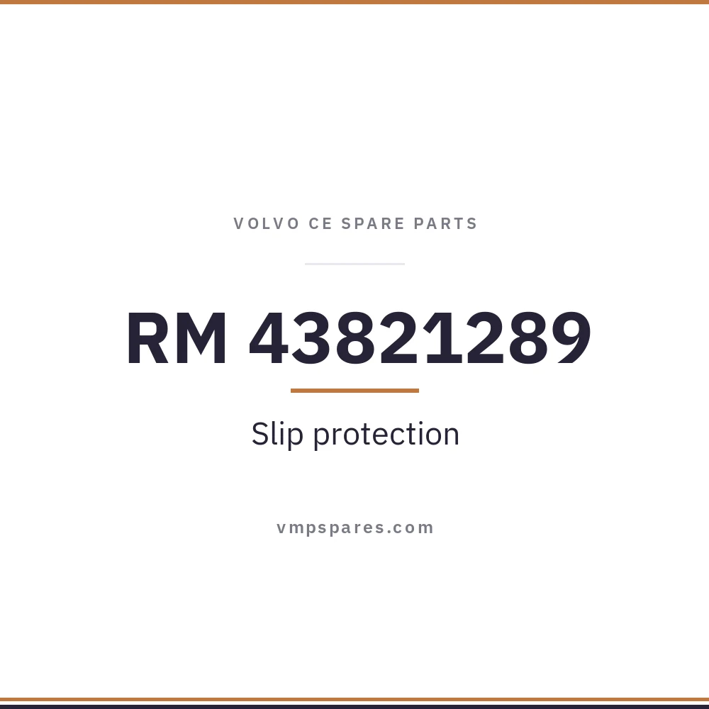 RM 43821289 – Slip protection
