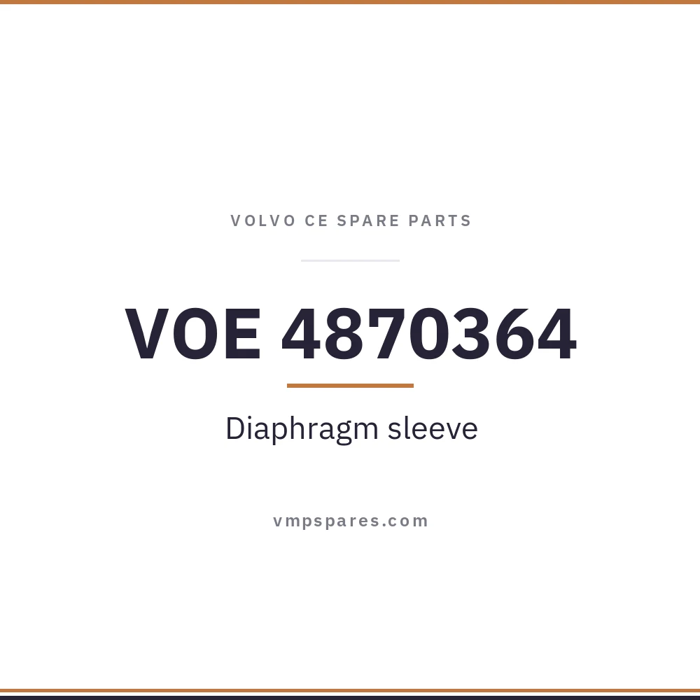 VOE 4870364 – Diaphragm sleeve