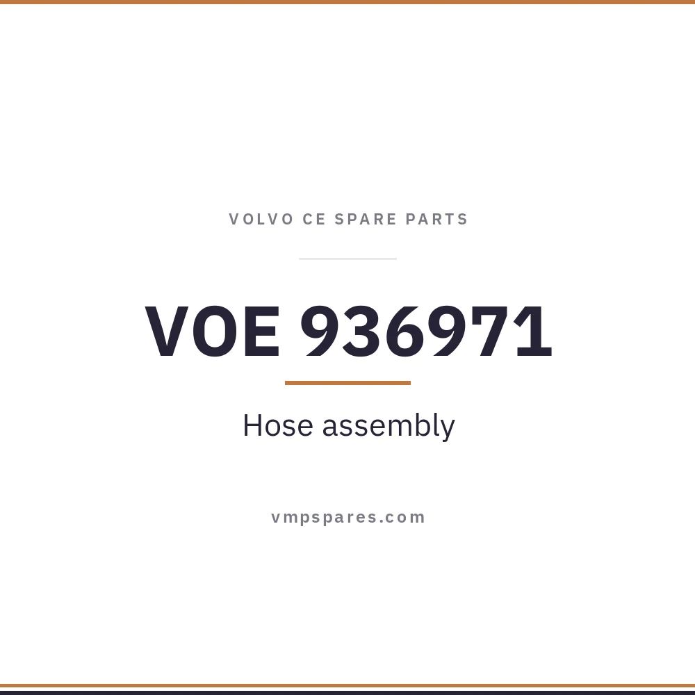 VOE 936971 – Hose assembly