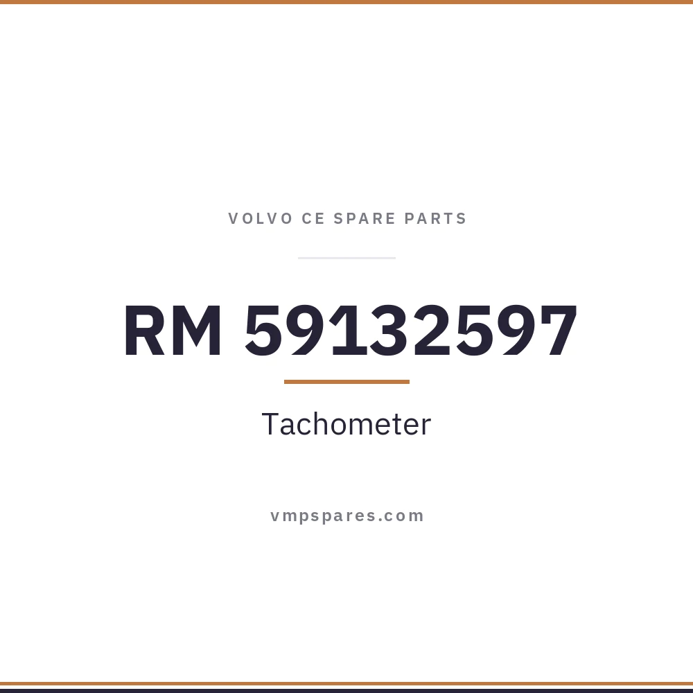 RM 59132597 – Tachometer
