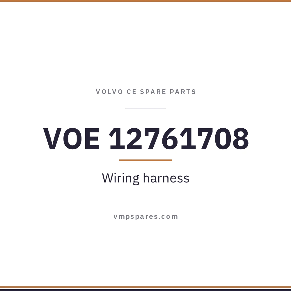 VOE 12761708 – Wiring harness