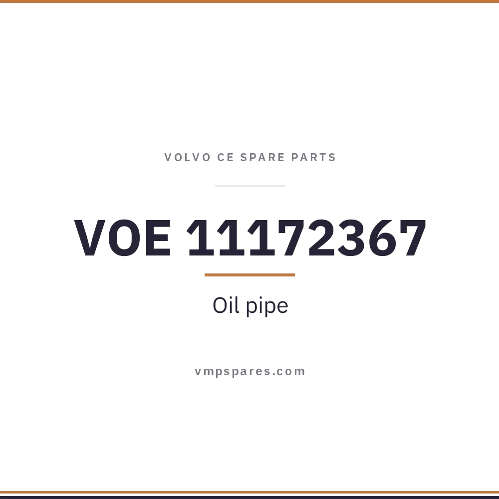 VOE 11172367 – Oil pipe
