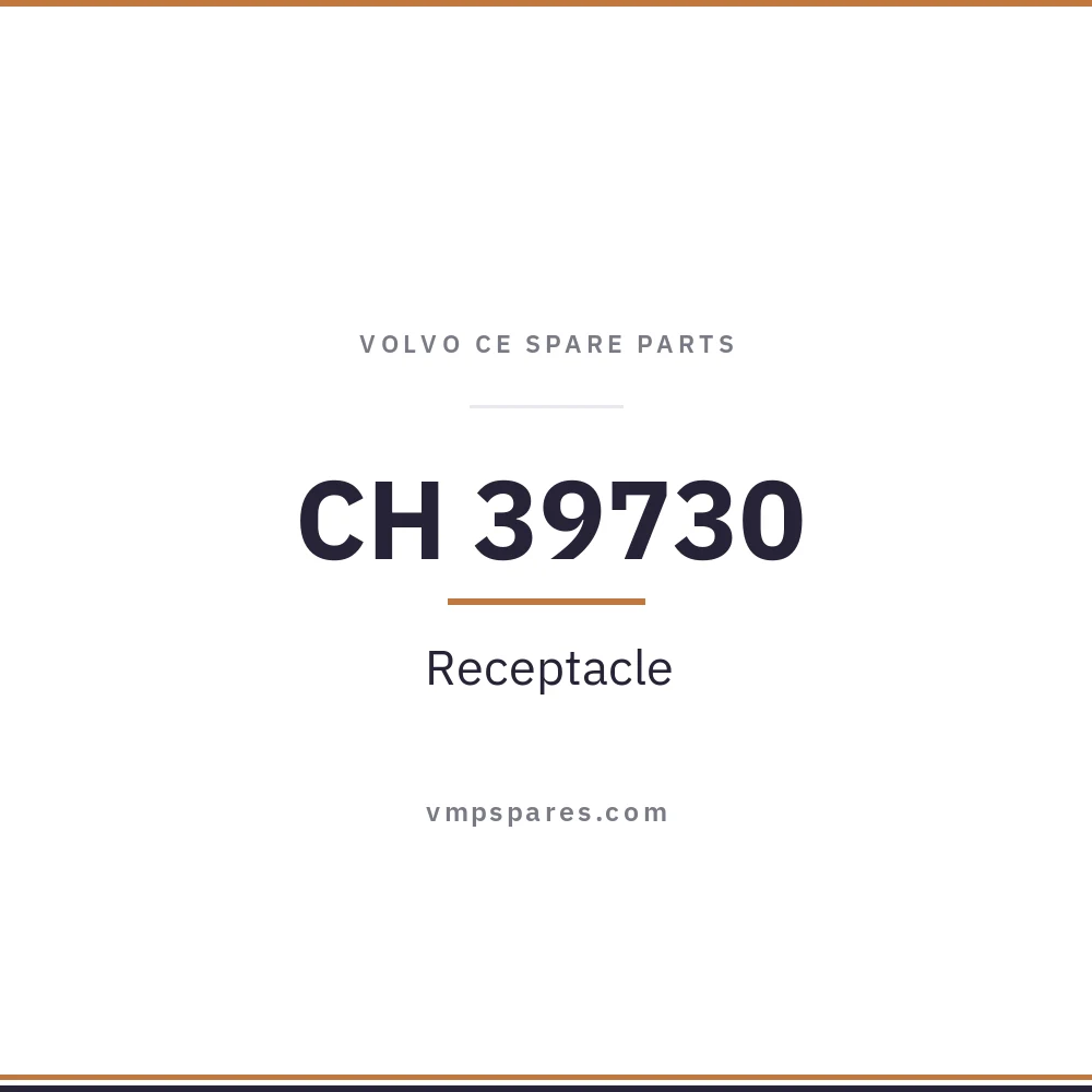 CH 39730 – Receptacle