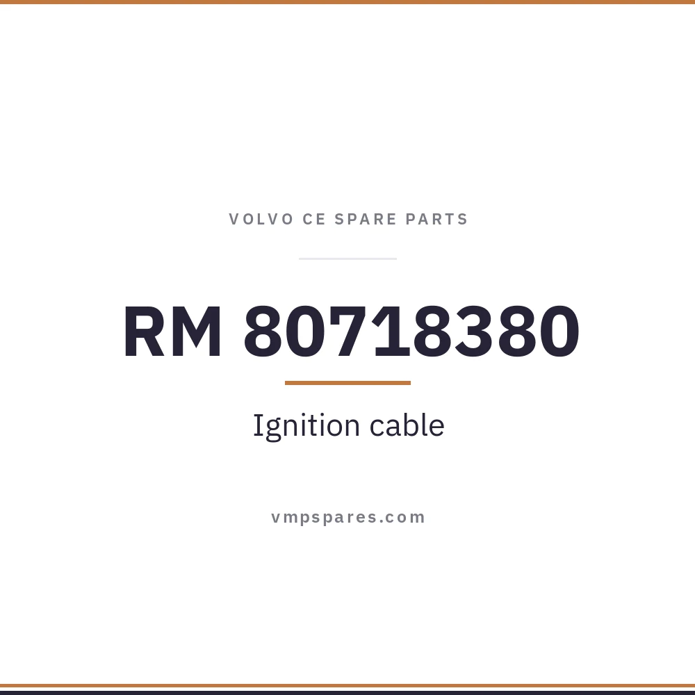RM 80718380 – Ignition cable