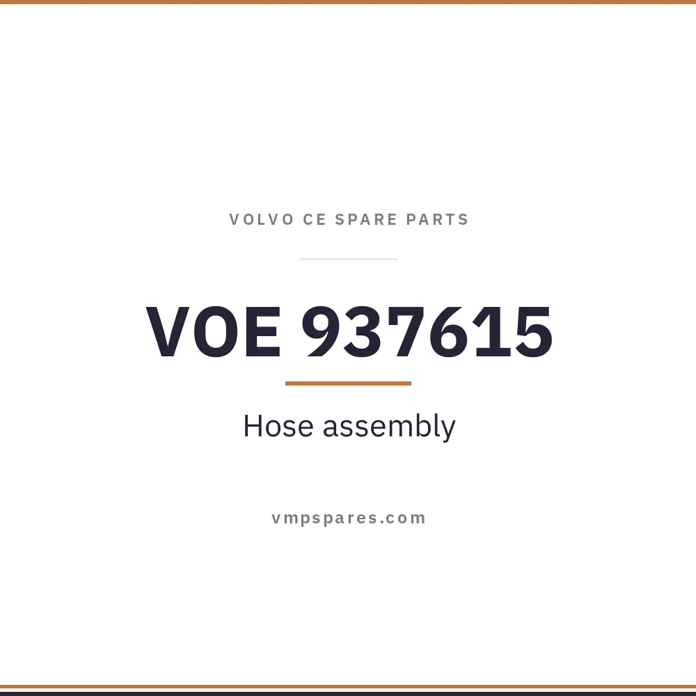 VOE 937615 – Hose assembly
