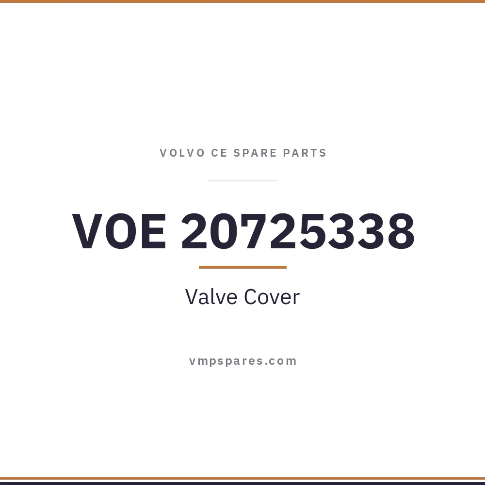 VOE 20725338 – Valve Cover