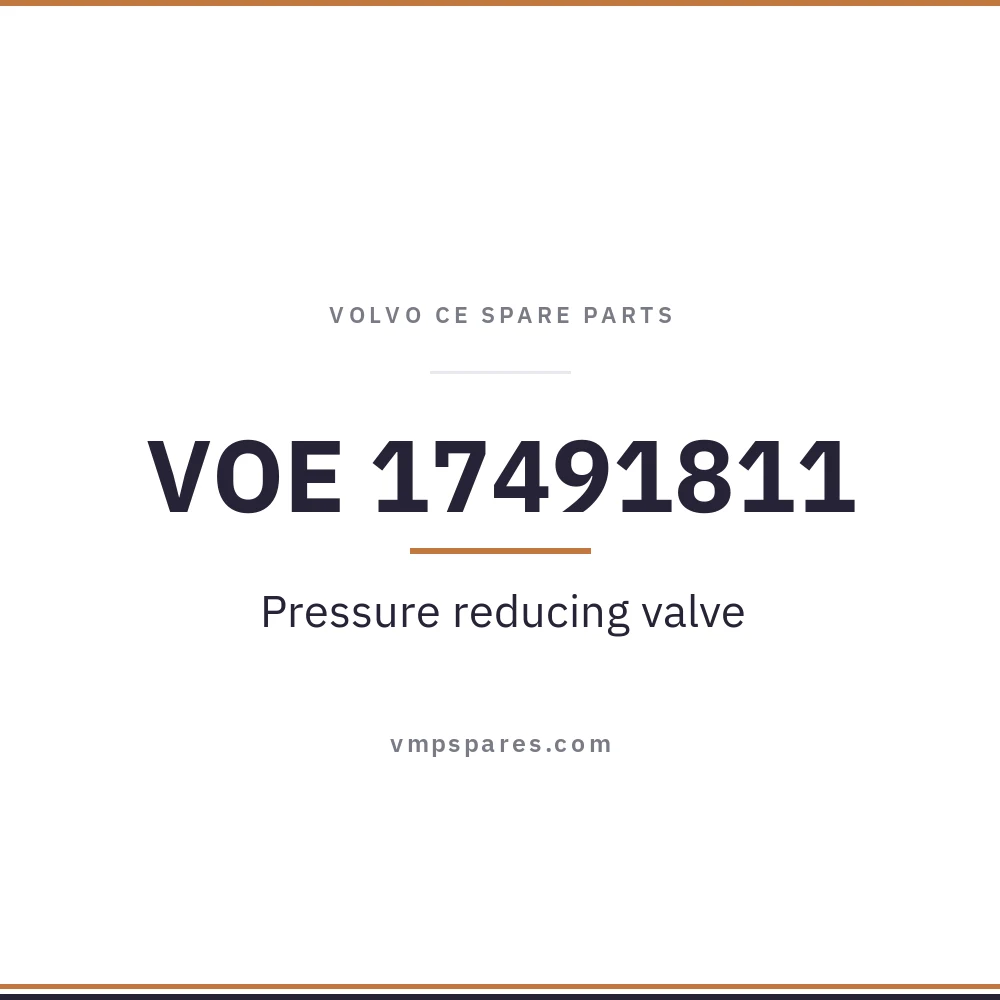 VOE 17491811 – Pressure reducing valve