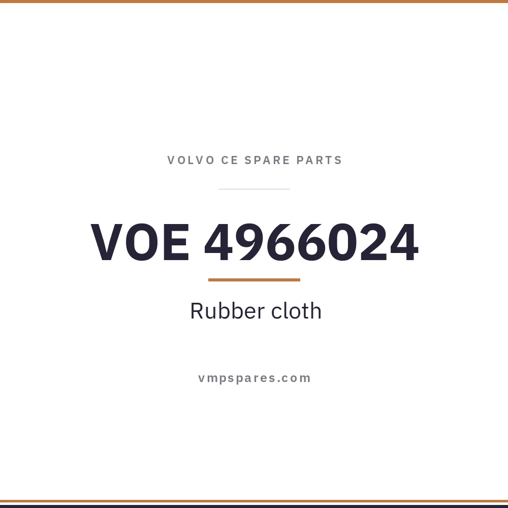 VOE 4966024 – Rubber cloth