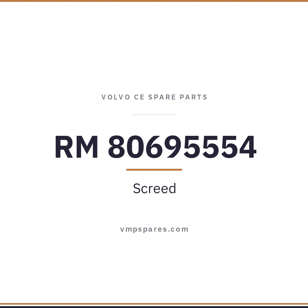 RM 80695554 – Screed